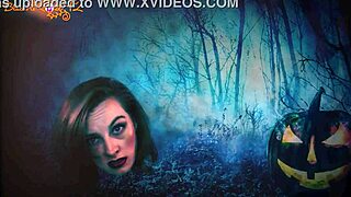 when you give a demon head in halloween costume roleplay