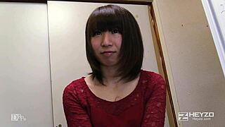 Japanese beauty Mayoi Sakuya gets shaved and creampied in raw AV interview scene. Filmed instantly for ultimate thrill.