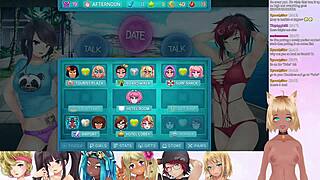 Vtuber lewdneko plays huniepop 2 double date part 7