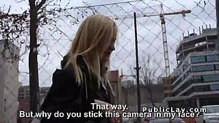 I Picked Up This Blonde Czech Girl In Public And Fucked Her Pov While She Was In Pantyhose.