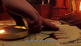 let's play, my goddess, in this steamy prologue