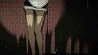 Lara the teasing secretary masturbating solo. Fingering big tits european mature ass!