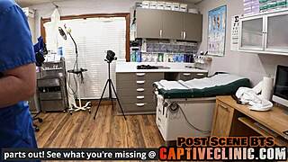 Horny Slut Brooklyn Rossi in Bondage Clinic Getting Creampie