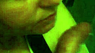 Wife Sucks Husband's Big Cock While He Watches WWE