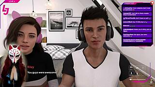 I watched this babe in costumes at the bar, she was so sexy in 3d, but I messed up the steps of debauchery.