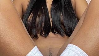 Look what I do when horny alone at home.