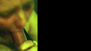 Wife Sucks Husband's Big Cock While He Watches WWE