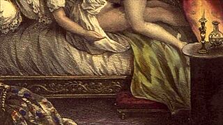 Vintage Antique Cartoon Illustration From Retro Era!