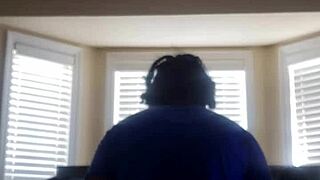 boogie makes white girl tap out fast, interracial style