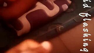 i gave a quick creampie behind the ebony maid in whytehawk video