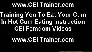 Describe To Me The Taste Of Your Own Cum CEI 😏