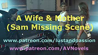 Wow, wife and stepmother Sam in wild missing scene!