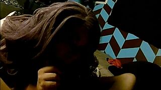 narrative of young trans enjoying intimate moment with hung partner