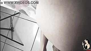 Steamy trailer of cumming inside stepdaughter Andressa Castro's tight pussy.