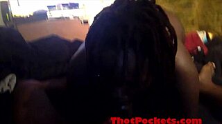 Ebony BBW Submissive Slut Takes Big Black Cock