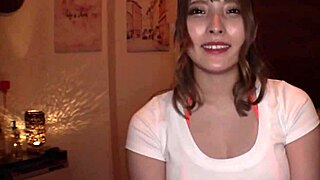 Young Japanese babe Rena with G-cup in wild action