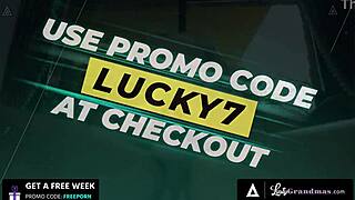 Stunning granny's ass fucked, mouth filled with cum