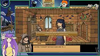 Witch Trainer Silver Part 18 Features Sexy Anime Hentai Action With Asian Characters In Game Setting