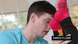 perv stepson stretches blonde stepmom marie mccray