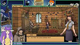 Witch Trainer Silver Part 18 Features Sexy Anime Hentai Action With Asian Characters In Game Setting