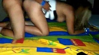 Teacher in Retro Blue Film Video Session