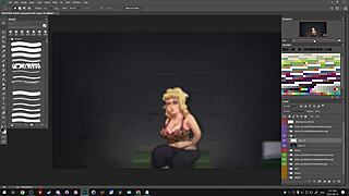 Picarto stream with Darkcookie playing Summertime Saga