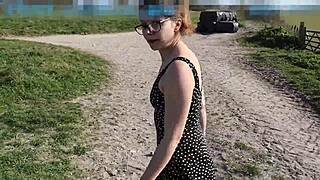 i took a huge public facial from horny hannah goode and went for a cumwalk