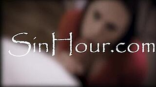 bubble butt latina in an intense scene with natural tits