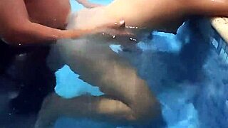 Mature man invites us to record at the pool