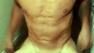 Amateur guy jerking off in Wyocock1982’s homemade retro video