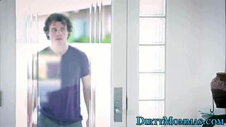 Teen fingering stepmom's pussy right now!