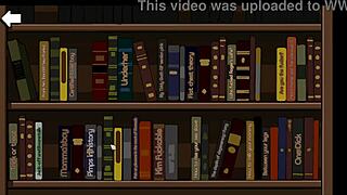 Flashing My Cock to Nerdy Girl in Public Library - Spooky Milk Life Hentai