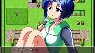 Damn, cute hentai girl fucked hard in public park at work! NPC banging chicks in episode 7!