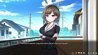 Ghost marriage hentai game night 1 explodes with Luna’s intense blowjob scene.