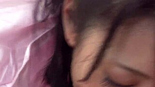 Makise Misa, the big-tits Japanese nurse, gives special blowjob treatment leading to creampie