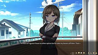 Ghost marriage hentai game night 1 explodes with Luna’s intense blowjob scene.