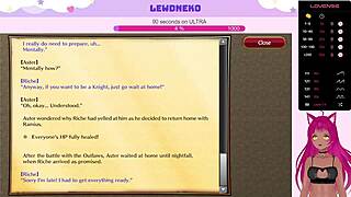 lewdneko's vtuber hentai game evenicle part 3 rocks!