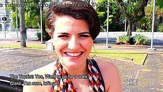 Tourist meets Clara Lady Snow Brasil