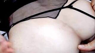 Fisting and anal sex with my skinny wife 😍