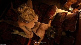 Karen Feels Intense Pleasure Riding Arthur's Dick