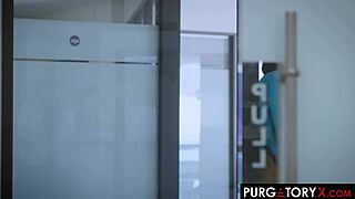 Purgatoryx dentist visits Dharma Jones for RIDING and BLOWJOB.