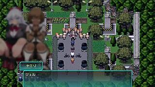 Feeling Excited Playing Hentai School Police Game