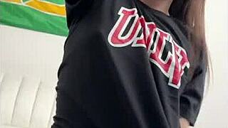 college girl can't get enough of her frat boys, ya know!