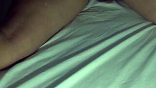 Giving my wife a relaxing massage