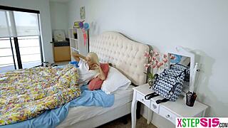 tiny teen 18+ stepsister emma hix skips school for big cock fun.