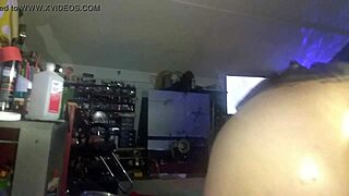 Wet pussy getting fucked hard with monster cock and anal