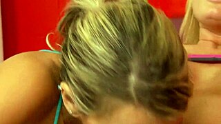 Hardcore interracial threesome with big cocks