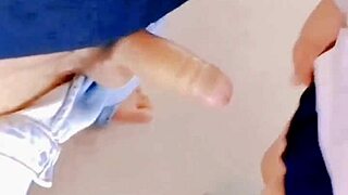 Intense fuck with innocent horny student girlfriend after school