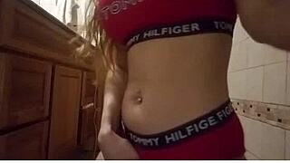 Bambii In Stepmom Loves Me More Than In Lingerie Reality Scene.