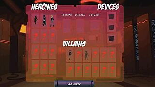 In this hentai game, unlimited adventures await your character